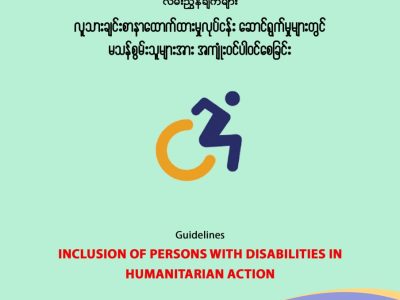 IASC Guideline - Myanmar Version