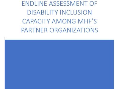 Endline Disability Inclusion Capacity Assessment