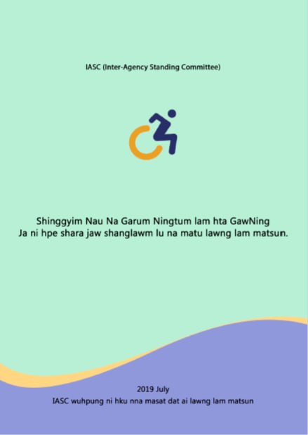 IASC Guideline - Kachin Version
